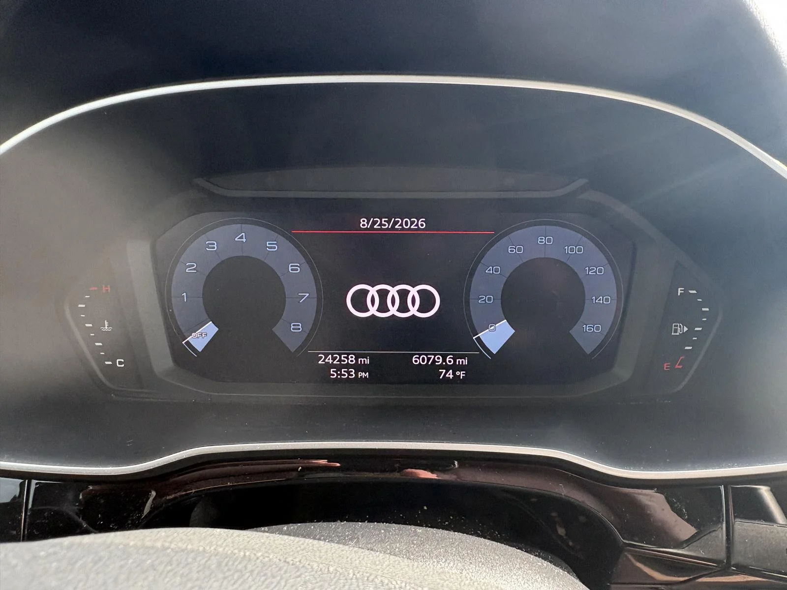 Used 2022 Glacier White Metallic Audi S line Premium image 10