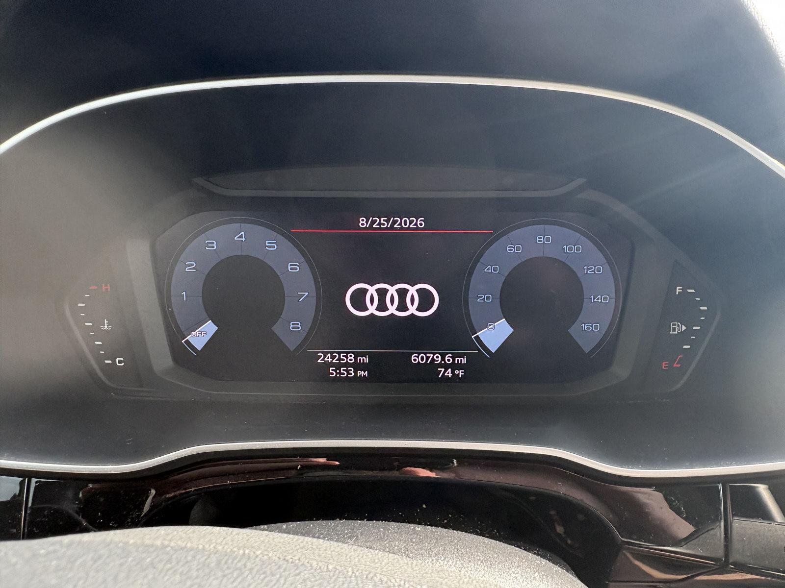 Used 2022 Glacier White Metallic Audi S line Premium image 10