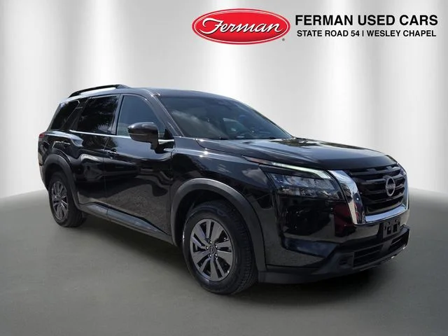 Certified Used 2025 Black Nissan SV image 1