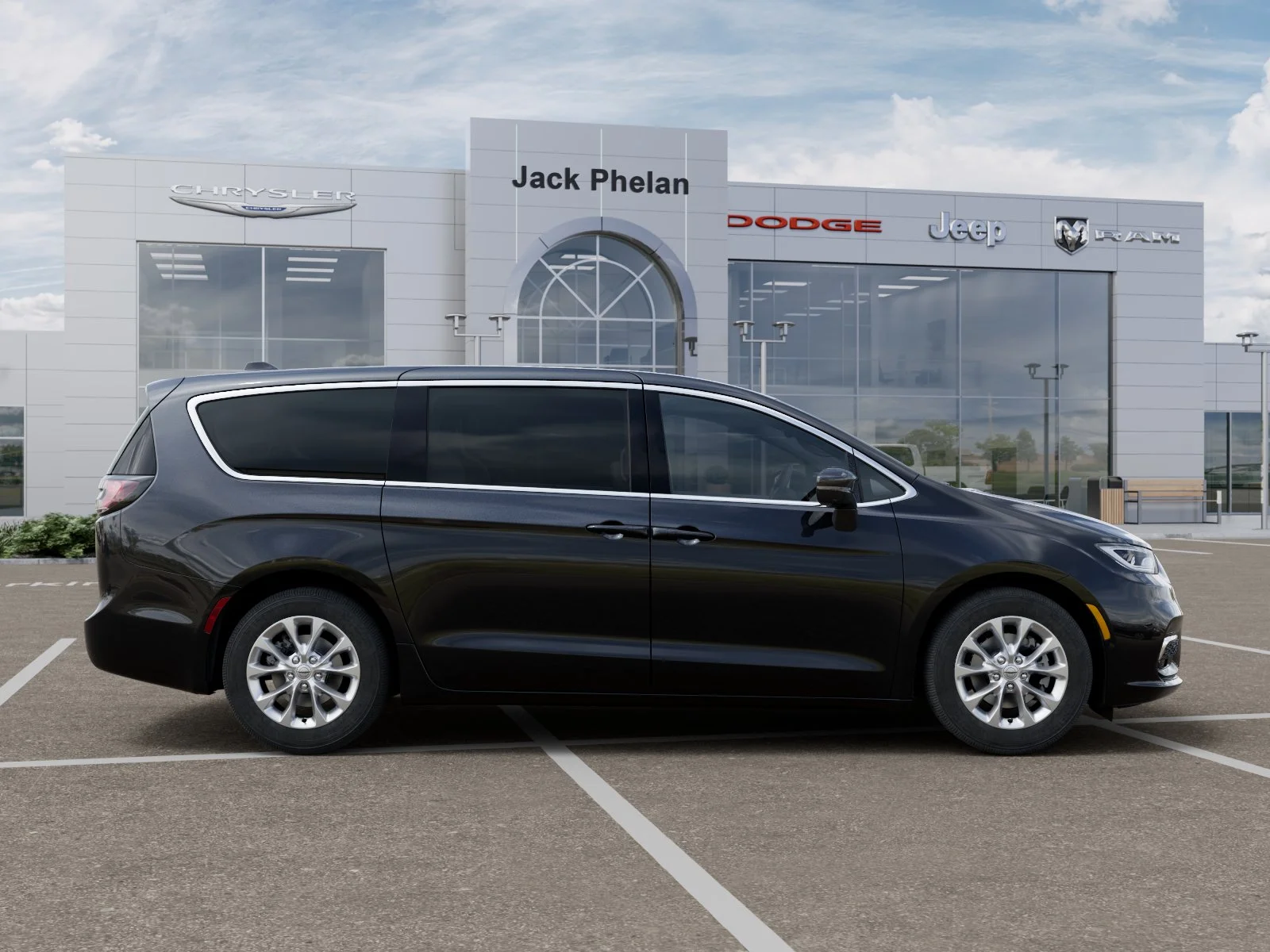 New 2026 Diamond Black Crystal Pearl-Coat Exterior Paint Chrysler Limited image 53
