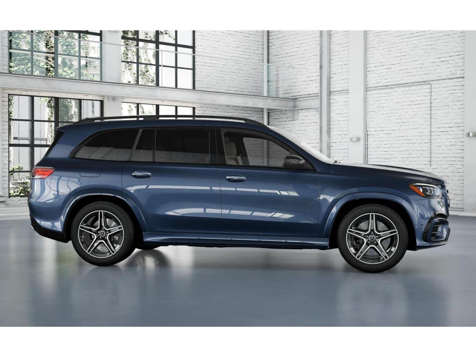 Nuevo Mercedes-Benz GLS 450 azul metalizado crepuscular 2026, imagen 55