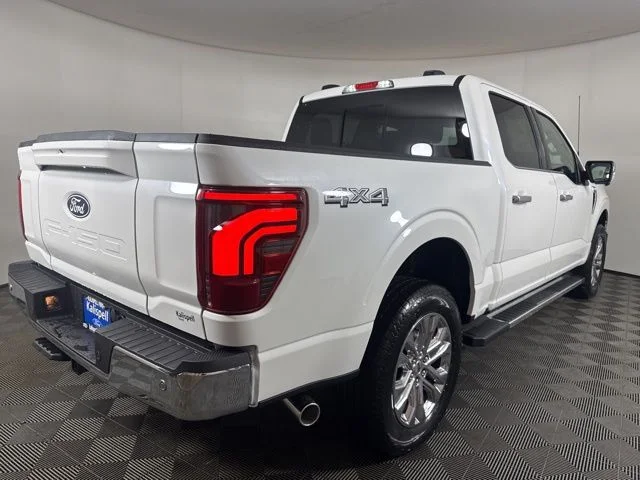 New 2026 Star White Metallic Tri-Coat Ford Lariat image 5