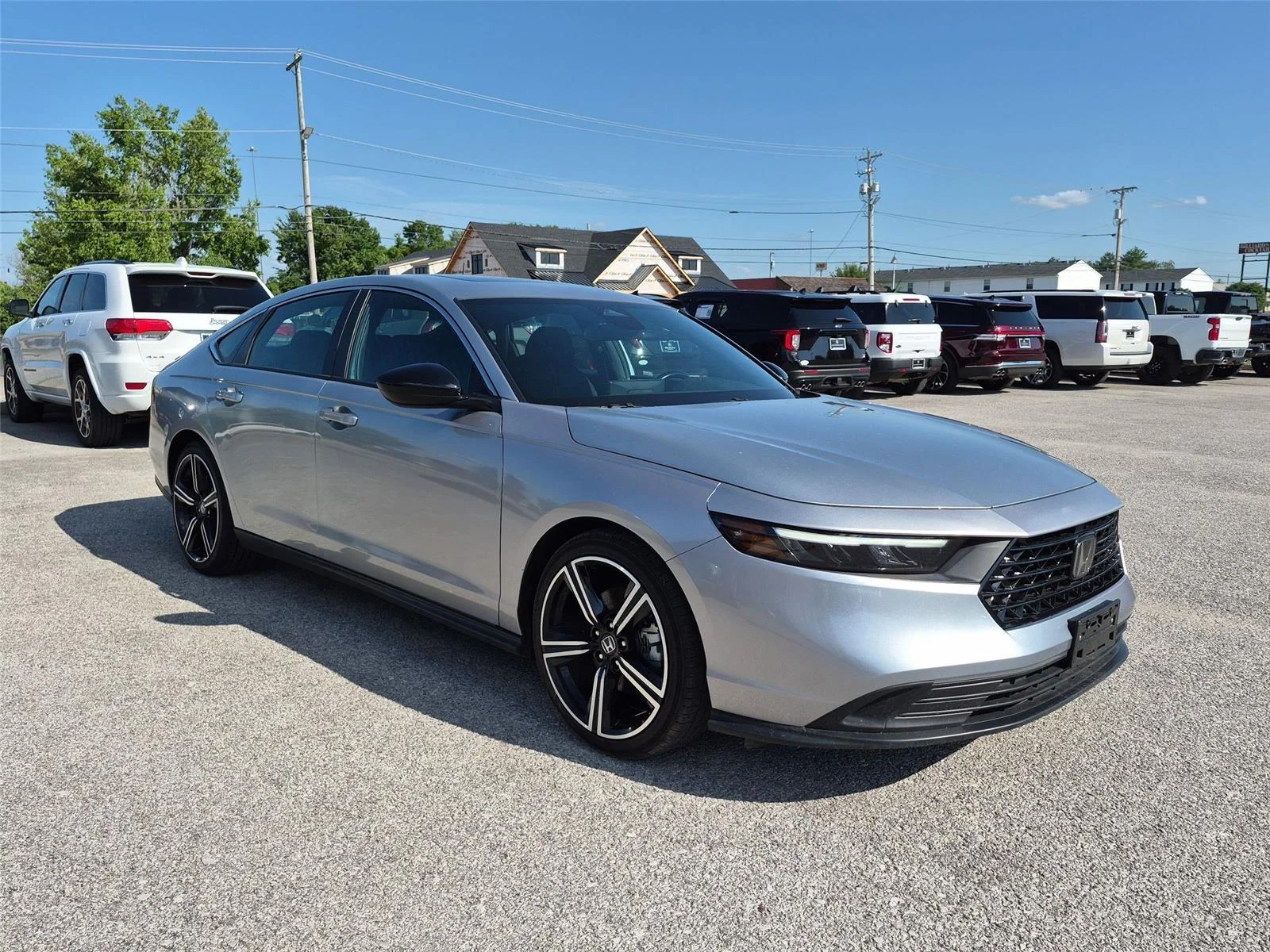 Used 2024 Solar Silver Metallic Honda Sport image 7