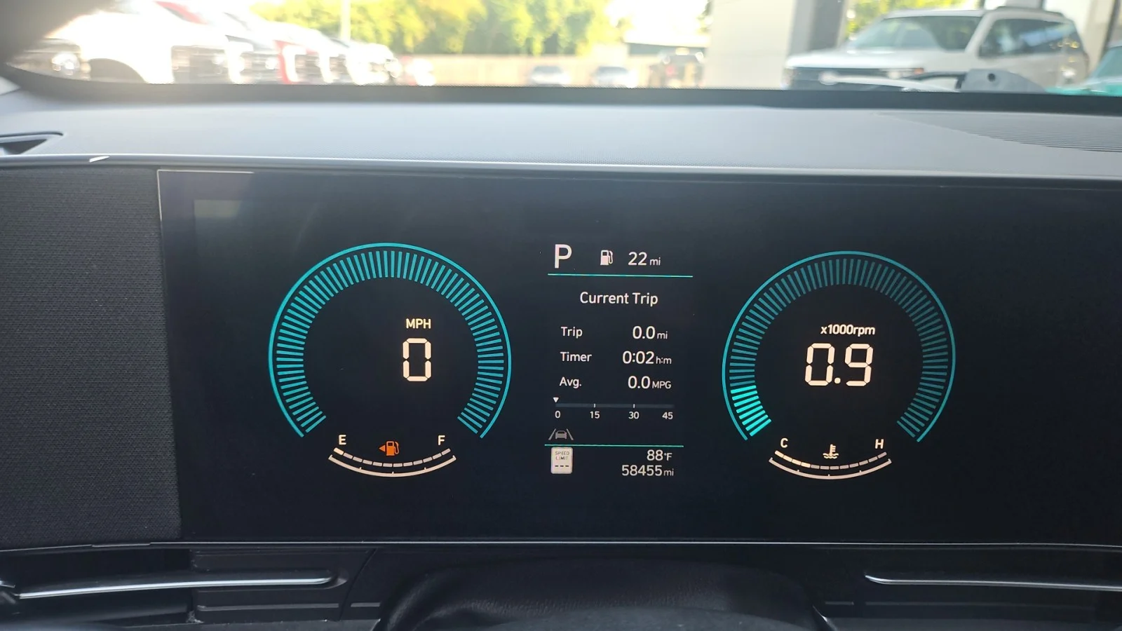 Used 2025 Blue Hyundai SEL AWD image 17
