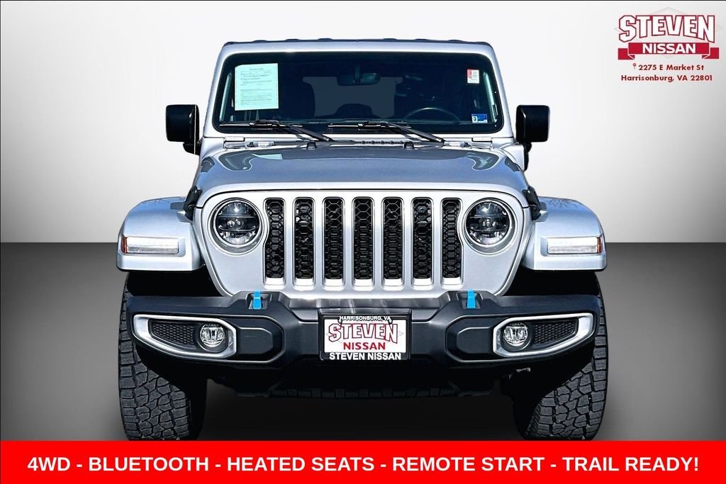 Used 2023 Jeep Wrangler 4xe Sahara 4XE with VIN 1C4JJXP62PW604631 for sale in Harrisonburg, VA