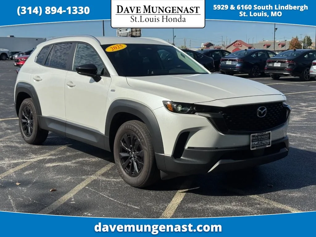 Used 2025 Light Gray Mazda Preferred image 1