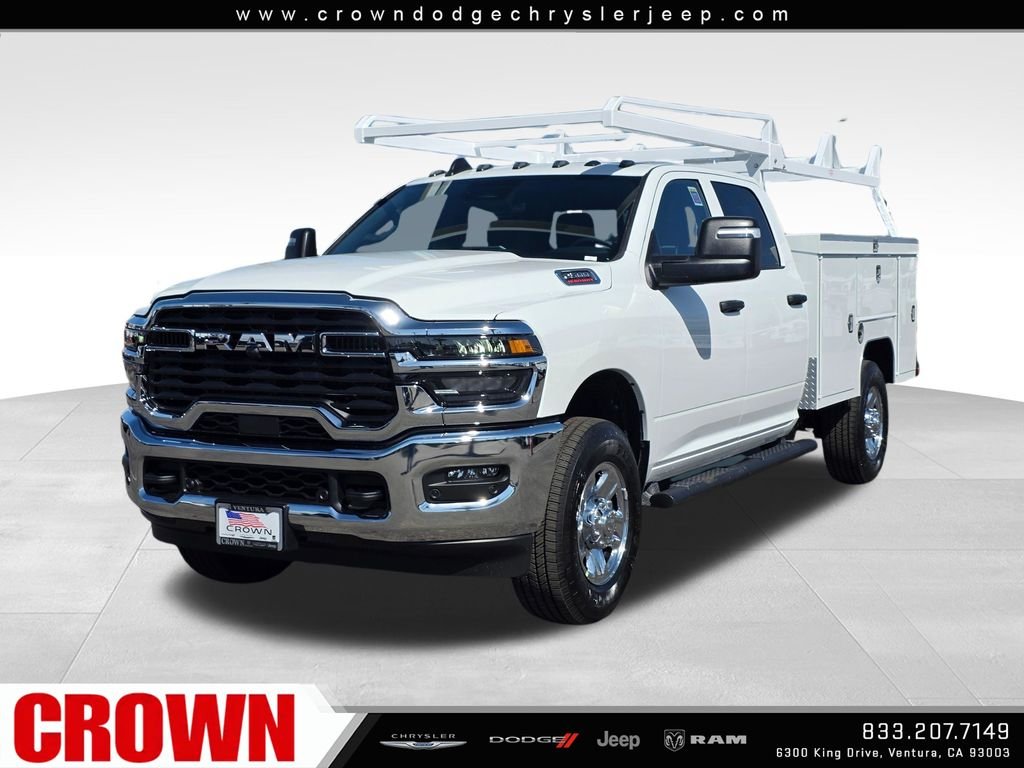New 2026 Bright White Clear-Coat Exterior Paint RAM Tradesman image 1