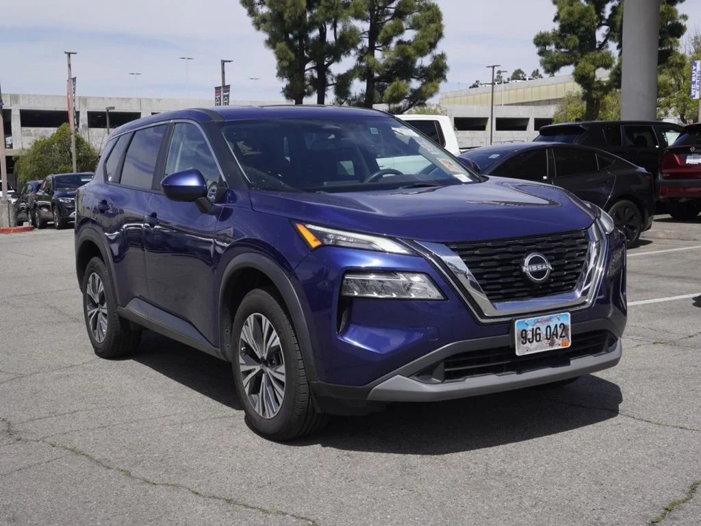 Used 2023 Blue Nissan SV image 1