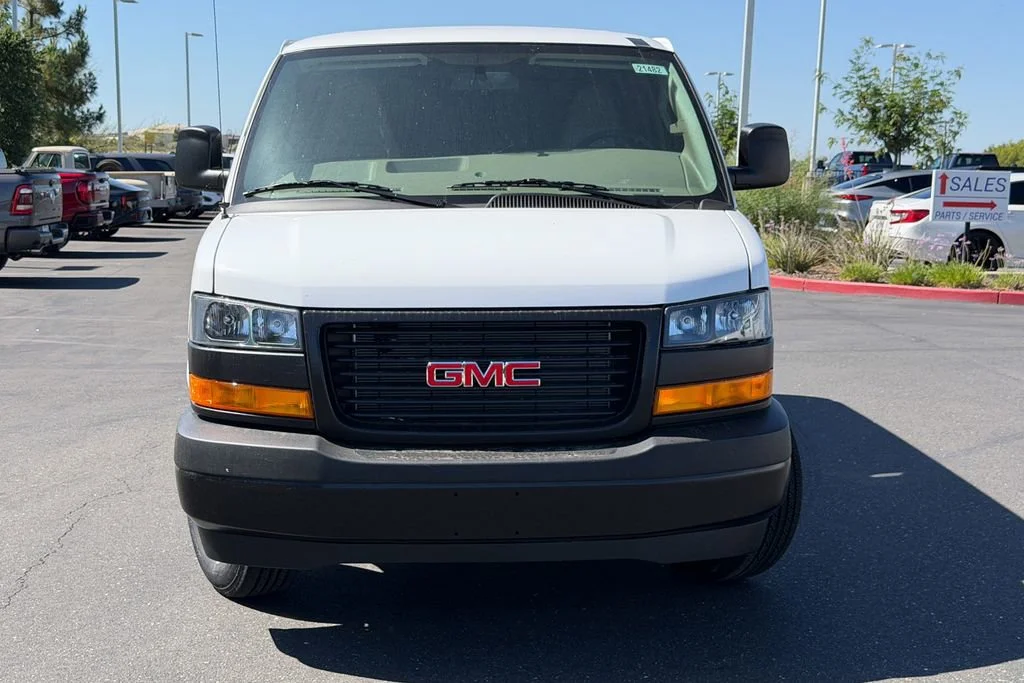 New 2026 Summit White GMC Work Van image 3