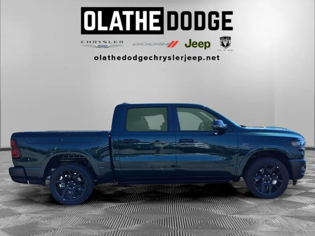 New 2027 Serrano-Green Metallic Exterior Paint RAM Laramie image 27