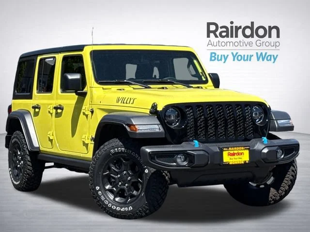 Used 2023 High Velocity Clearcoat Jeep Willys 4xe image 1