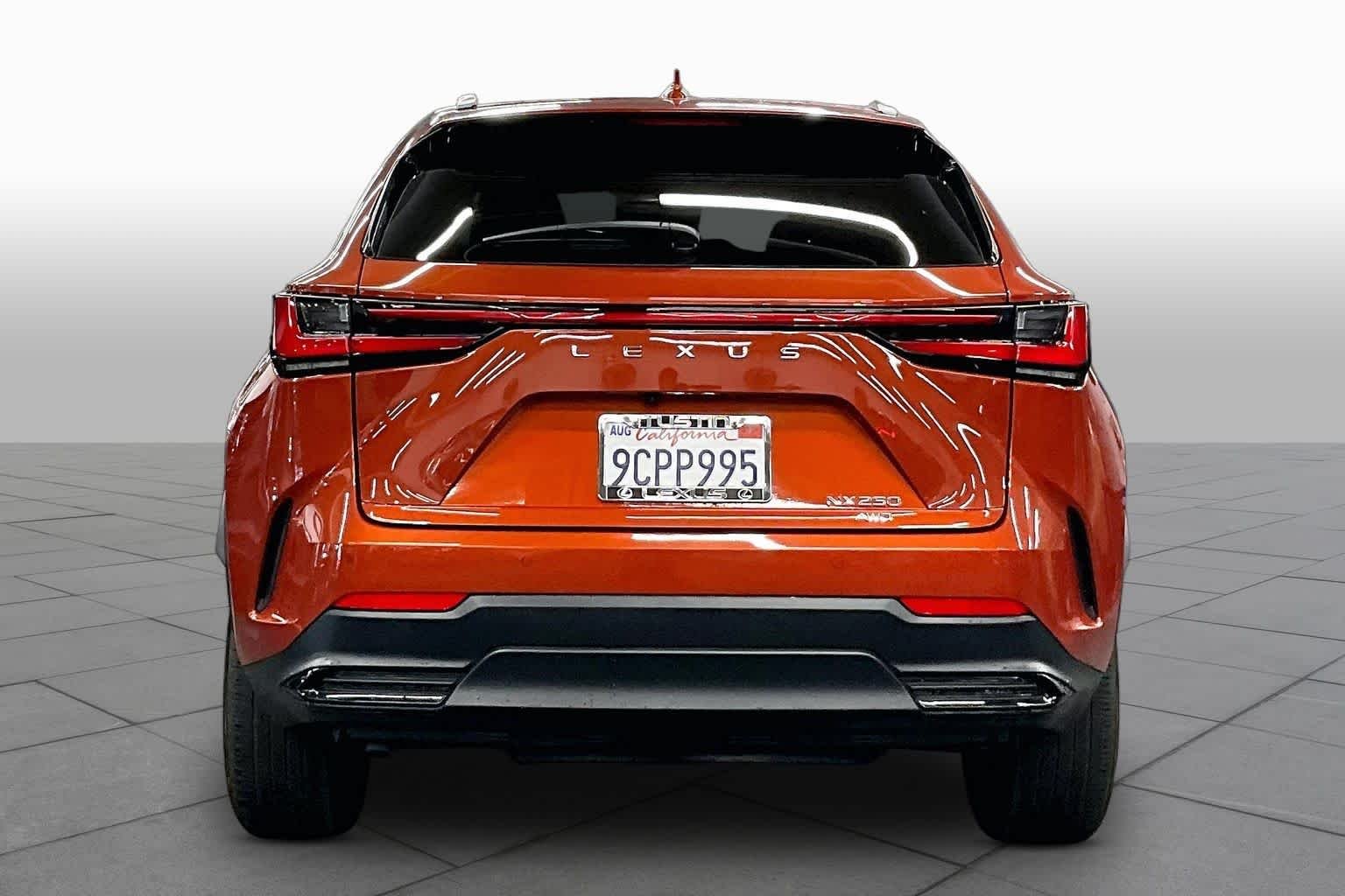 Certified Used 2022 CADMIUM ORANGE Lexus Premium image 5