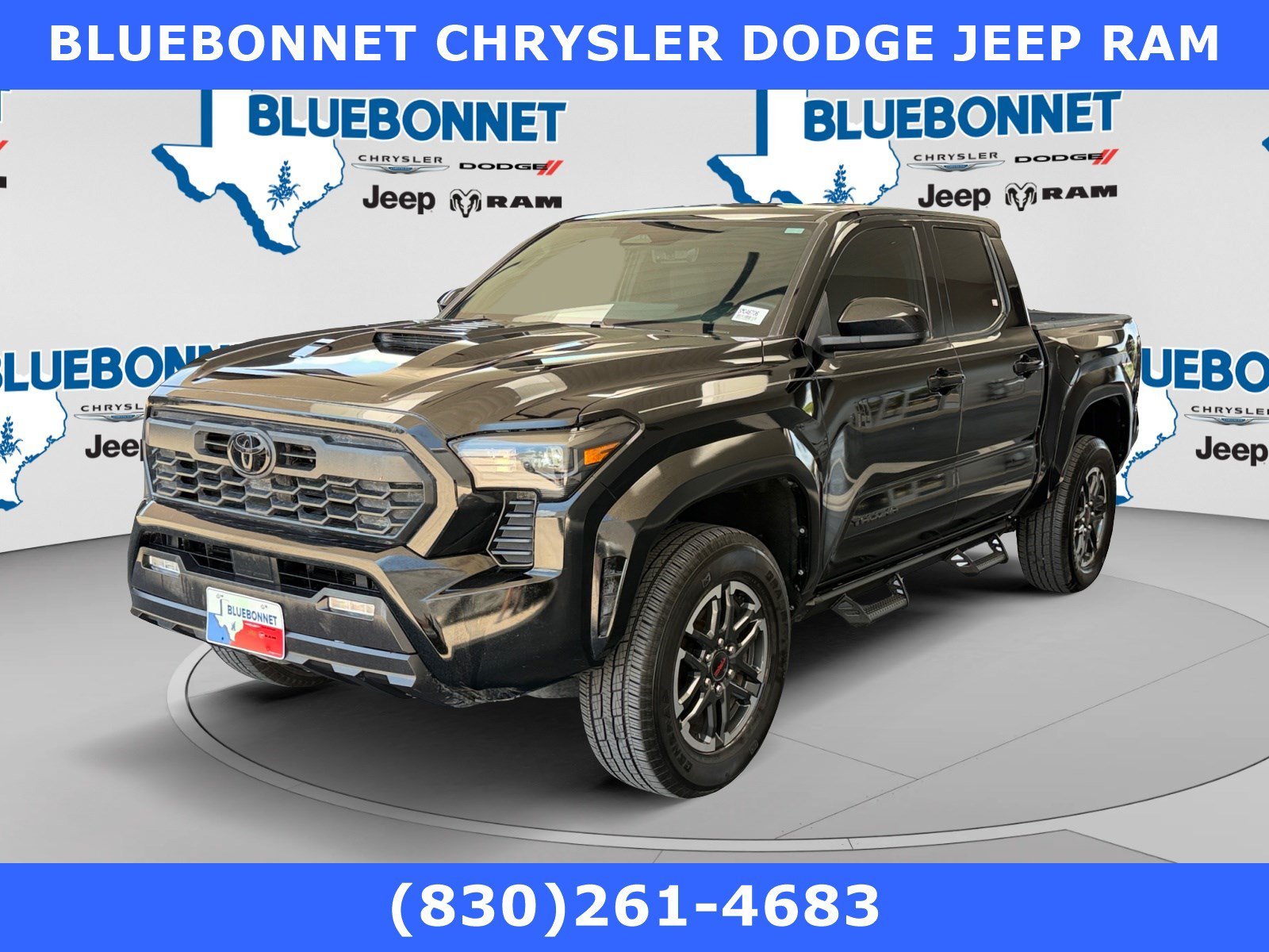 Certified Used 2025 Black Toyota TRD Sport image 1