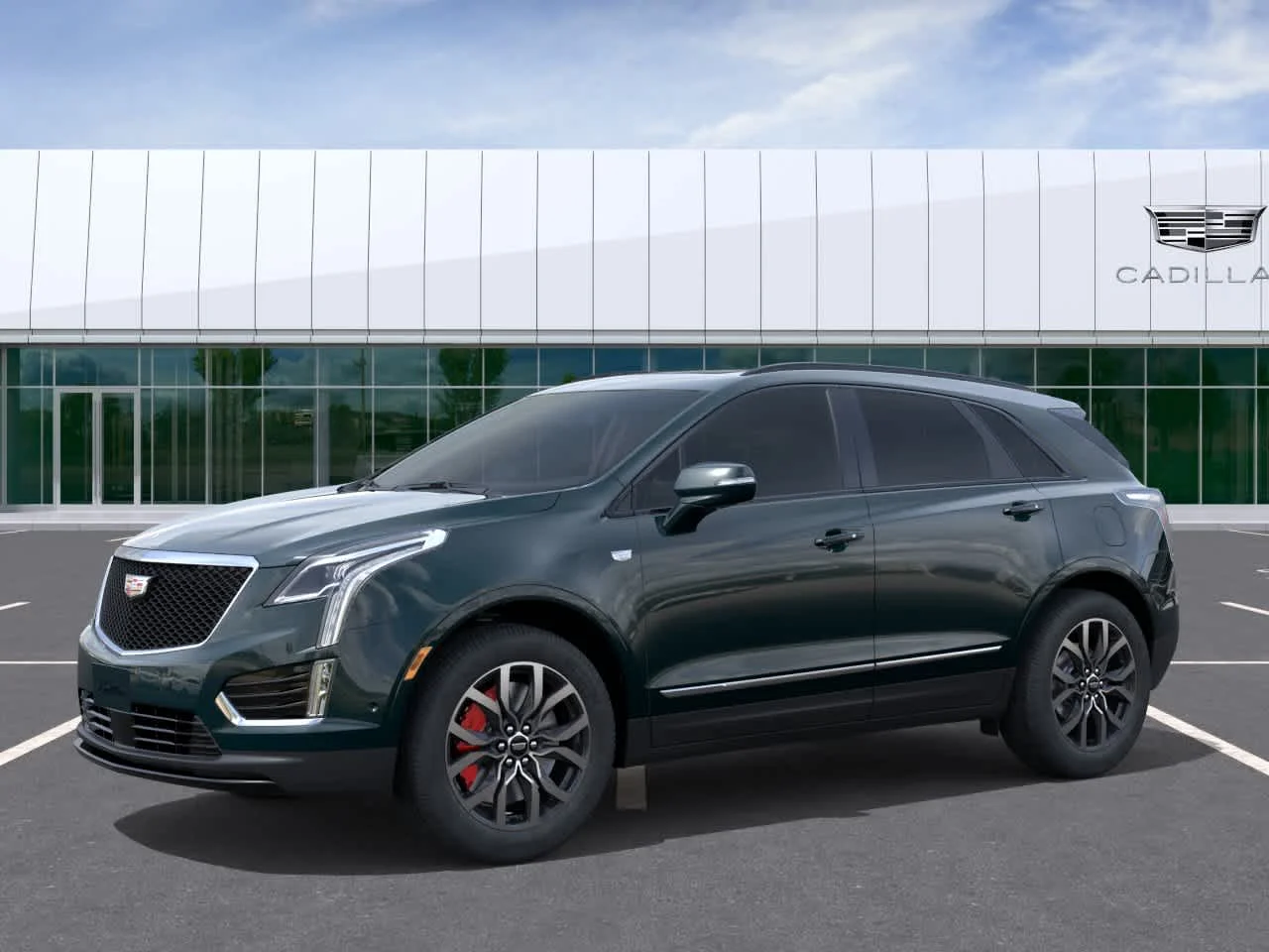 New 2026 Emerald Lake Metallic Cadillac Sport image 2
