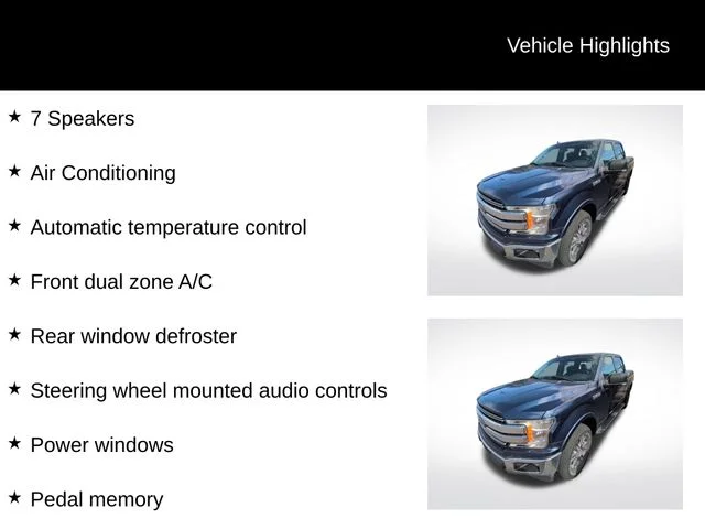 Used 2020 Blue Ford Lariat image 11