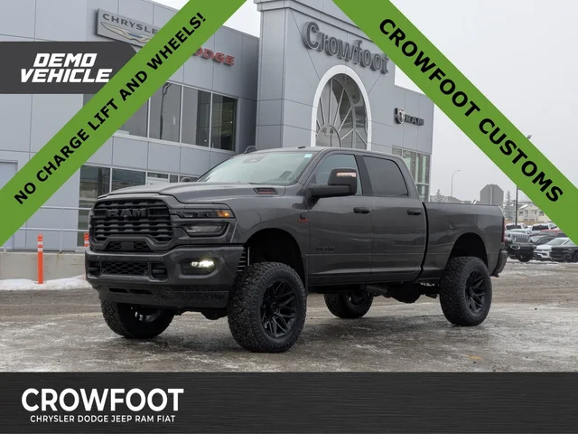 2025 RAM 3500 Big Horn - - 4x4 - Cummins HO - 5 Lift - 35 A/T Tires - Fuels & More!