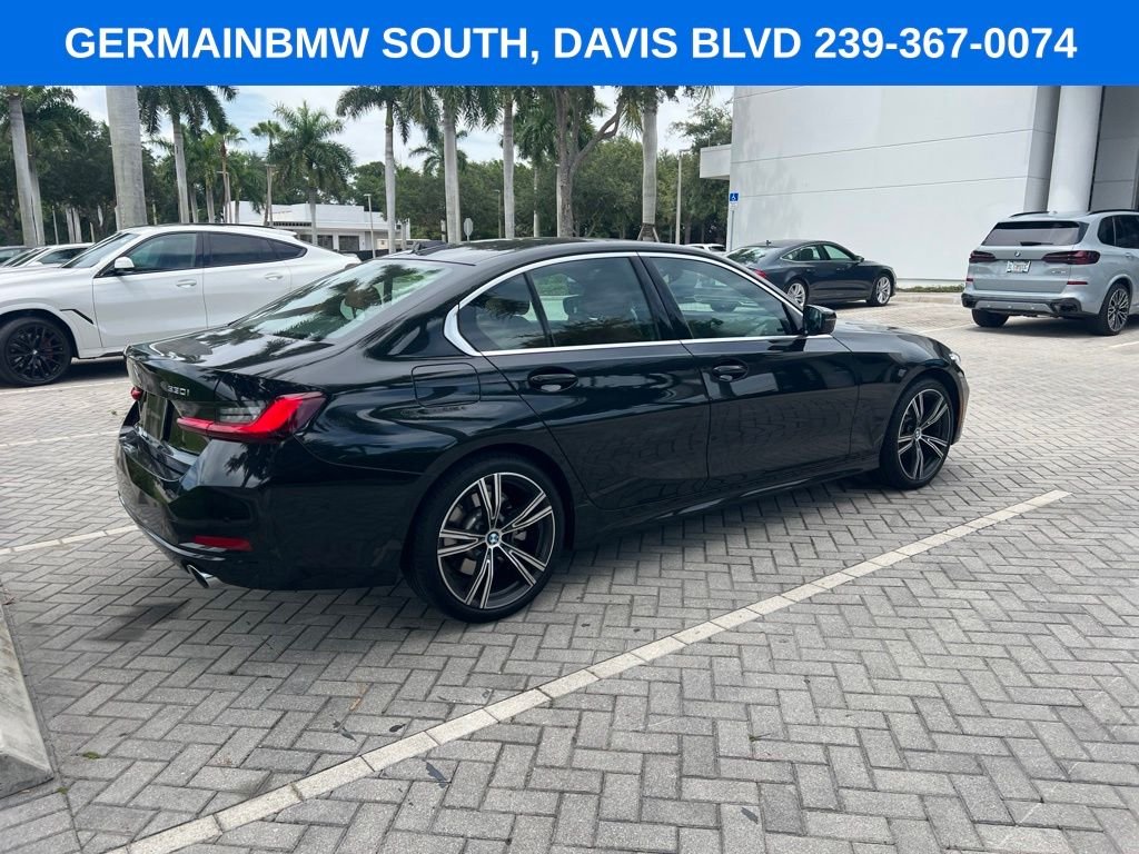 Used 2024 Black Sapphire Metallic BMW 330i xDrive image 7