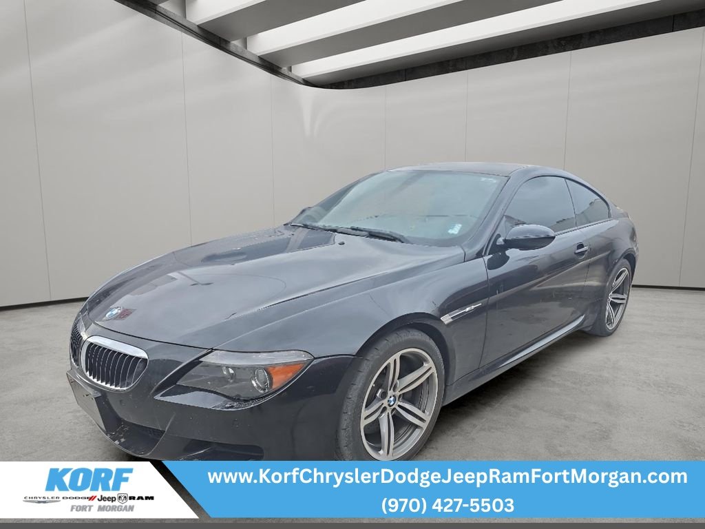 Used 2006 Black Sapphire Metallic BMW M6 image 1