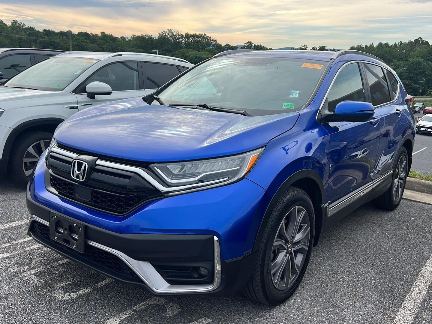 Used 2020 Aegean Blue Metallic Honda Touring image 1