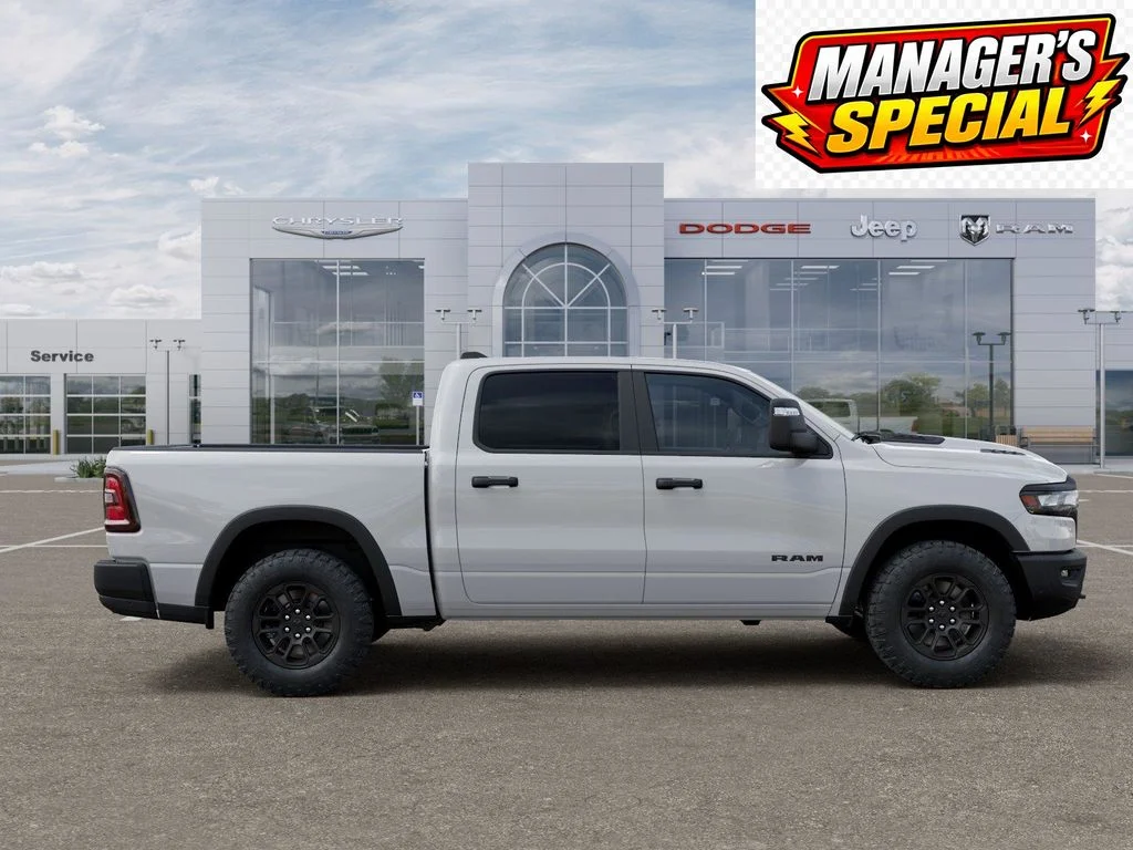 New 2026 Bright White Clear-Coat Exterior Paint RAM Rebel image 21