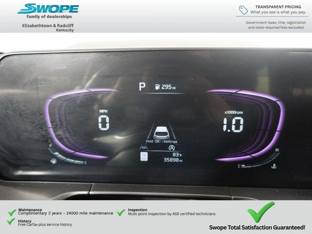 Used 2024 Gravity Gray Kia LX image 18