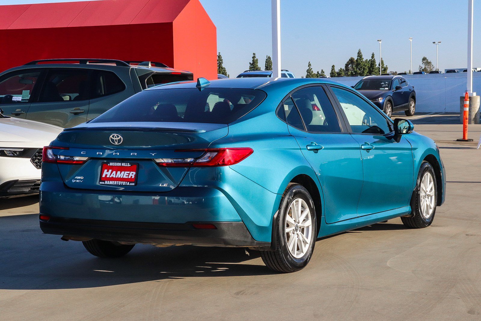 Certified Used 2025 Ocean Gem Toyota LE image 6