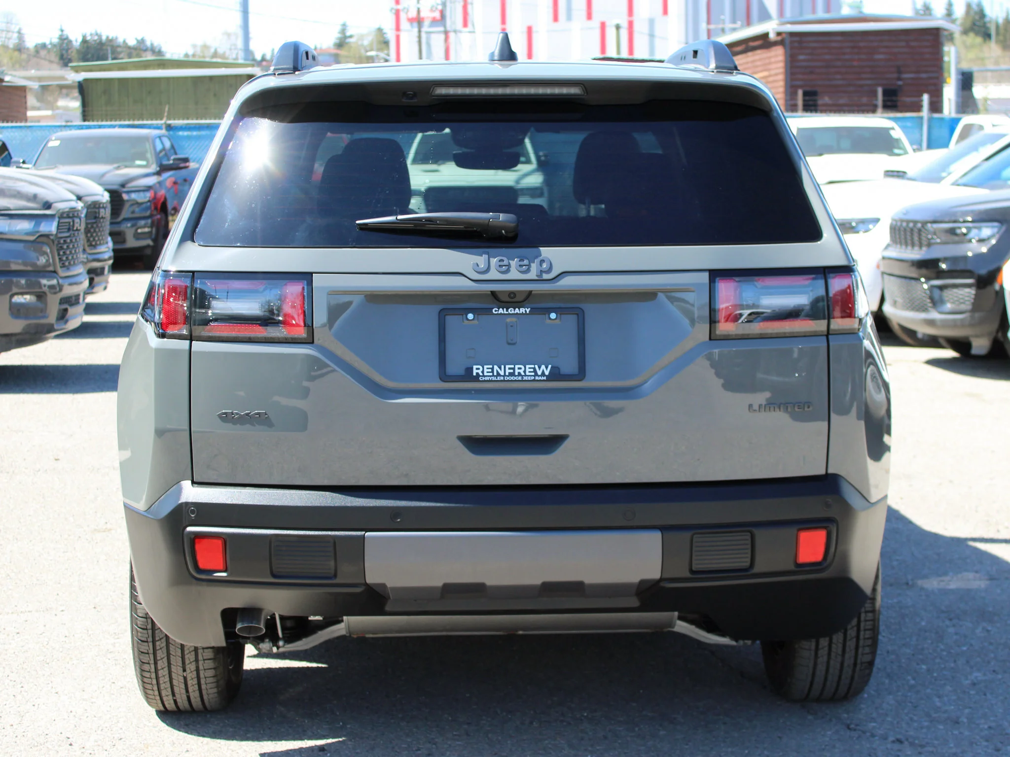 New 2026 Grey Jeep Limited * Hybrid image 3