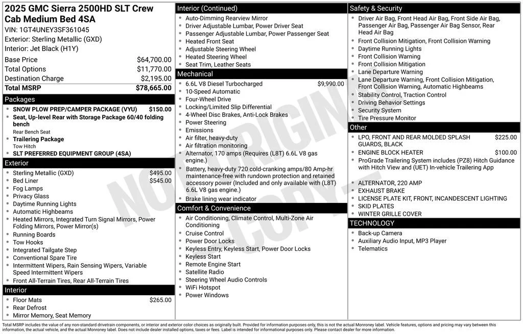 2025 GMC Sierra 2500HD SLT - Photo 6