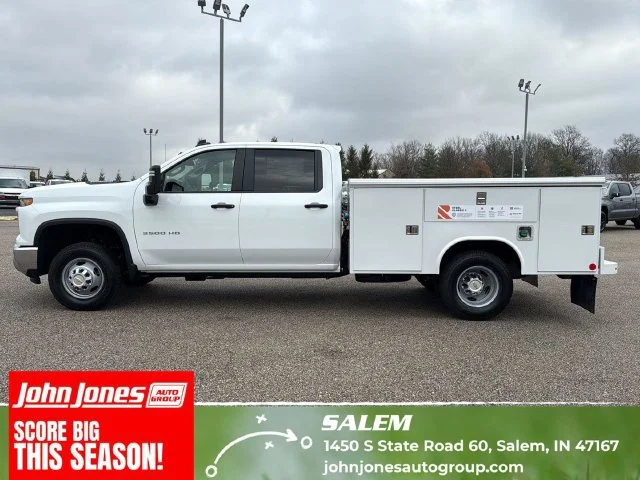 New 2026 Summit White Chevrolet Work Truck image 1