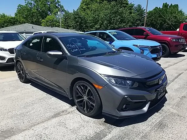 Used 2021 Gray Honda Sport image 2