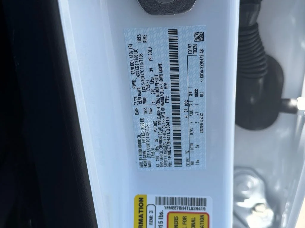 New 2026 Oxford White Ford Big Bend® image 16