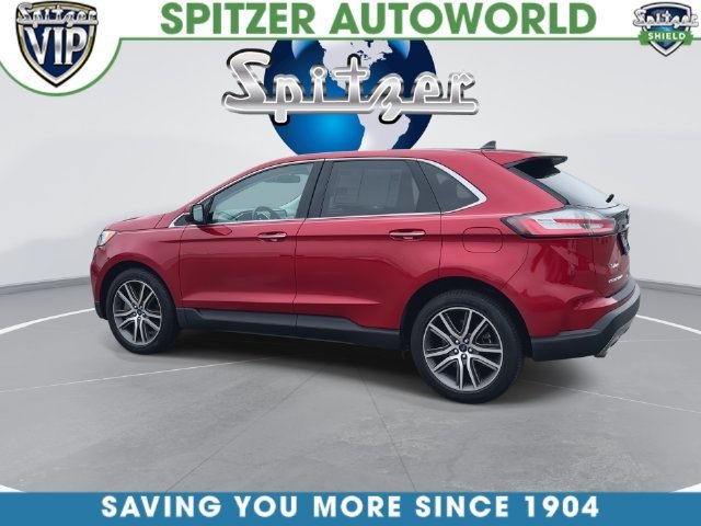 Used 2021 Red Ford Titanium image 7