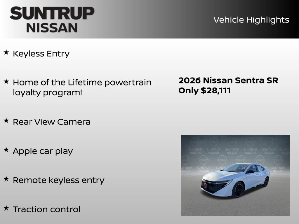Certified Used 2026 White Nissan SR image 8