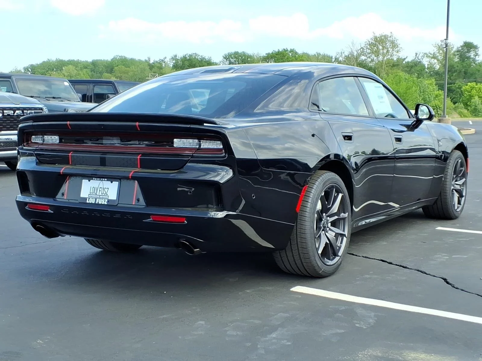 New 2026 Diamond Black Crystal Pearlcoat Dodge Scat Pack Plus image 17