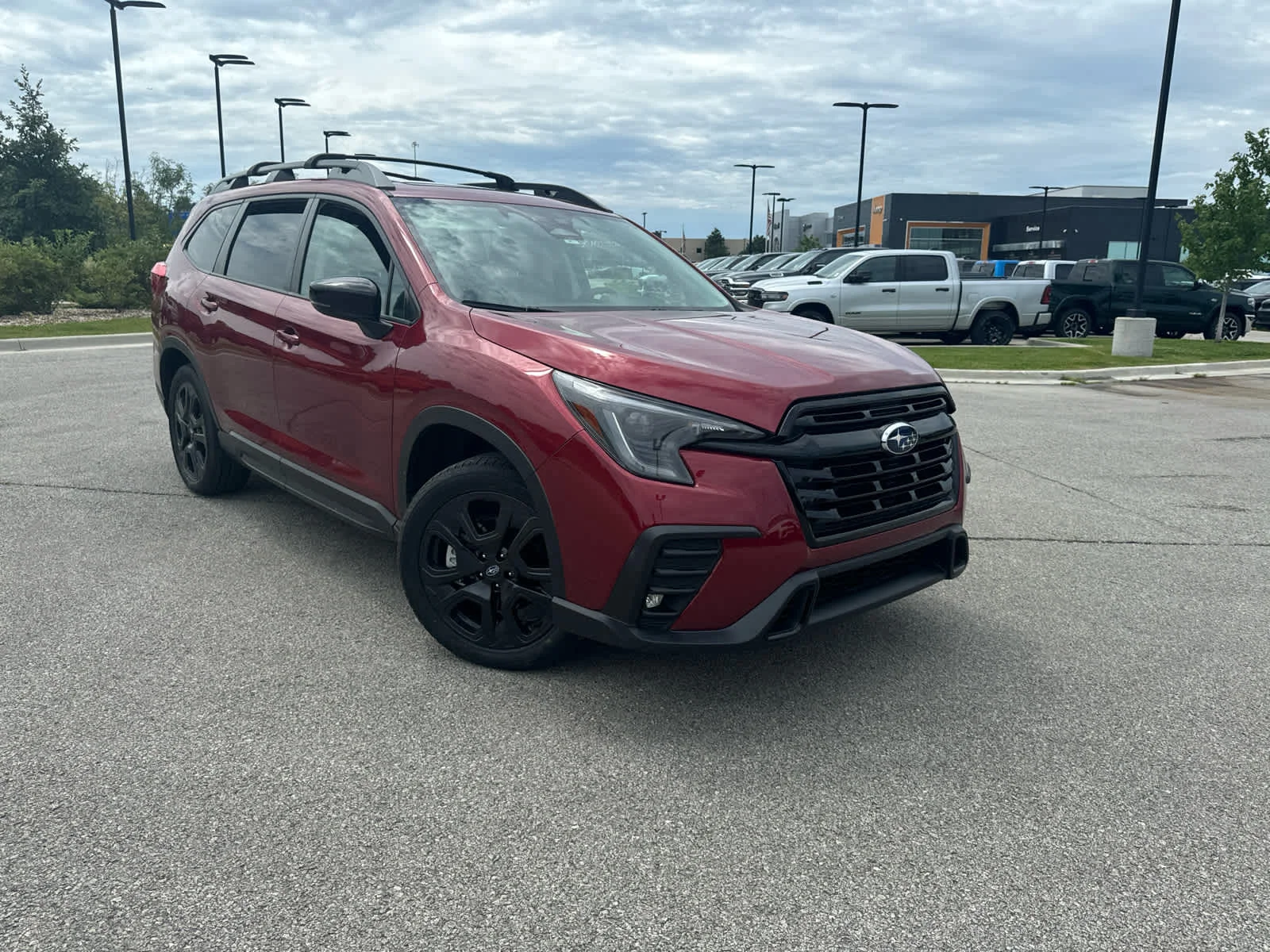 Used 2024 Crimson Red Pearl Subaru Onyx Edition image 5