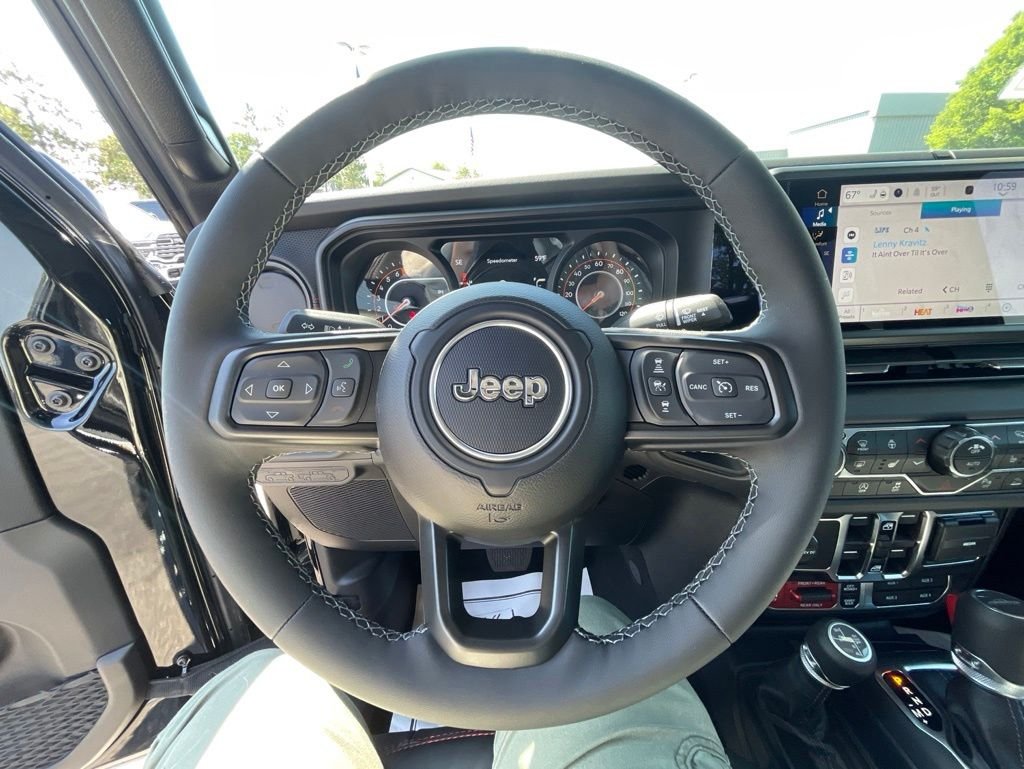 New 2026 Black Clear-Coat Exterior Paint Jeep Rubicon X image 21