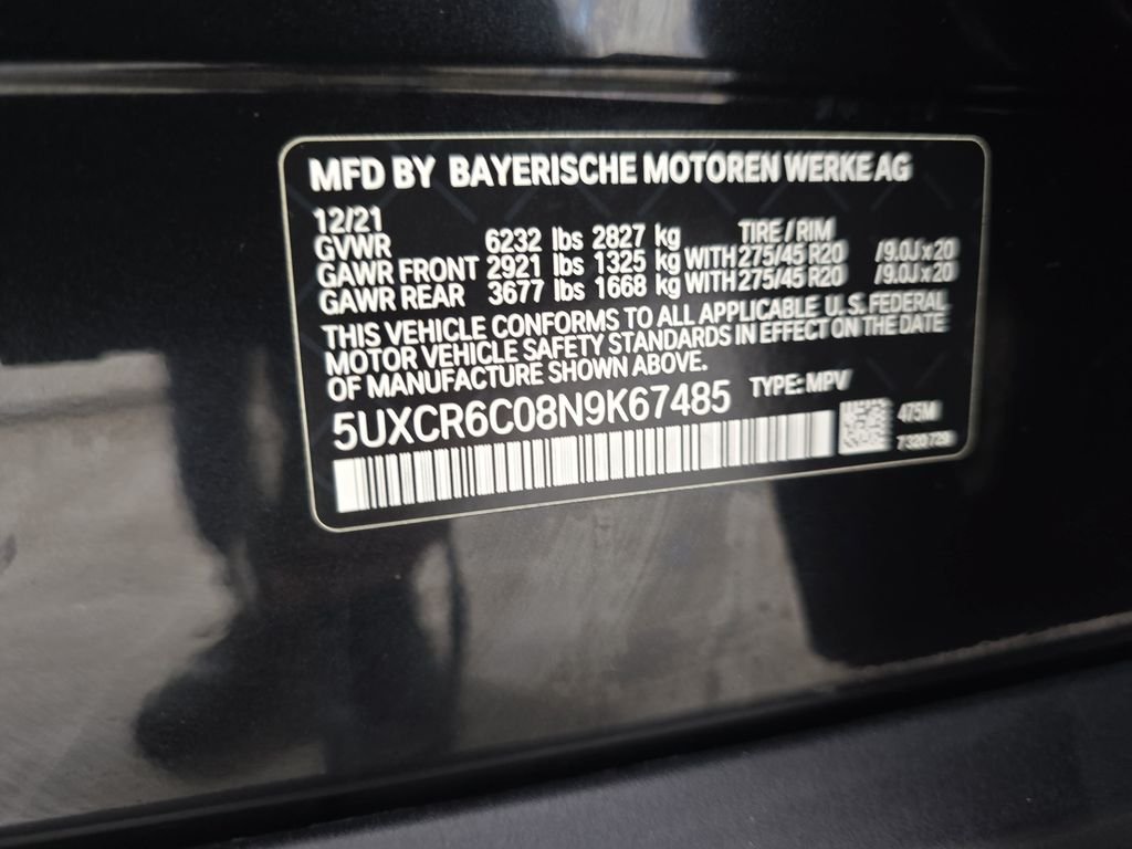 Used 2022 Black Sapphire Metallic BMW xDrive40i image 34