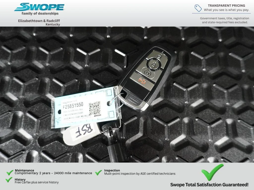 New 2025 Carbonized Gray Metallic Ford Outer Banks® image 32