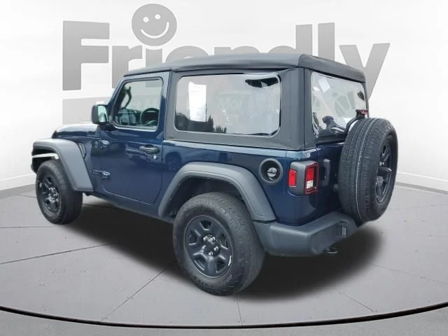 Used 2025 Blue Jeep Sport image 3