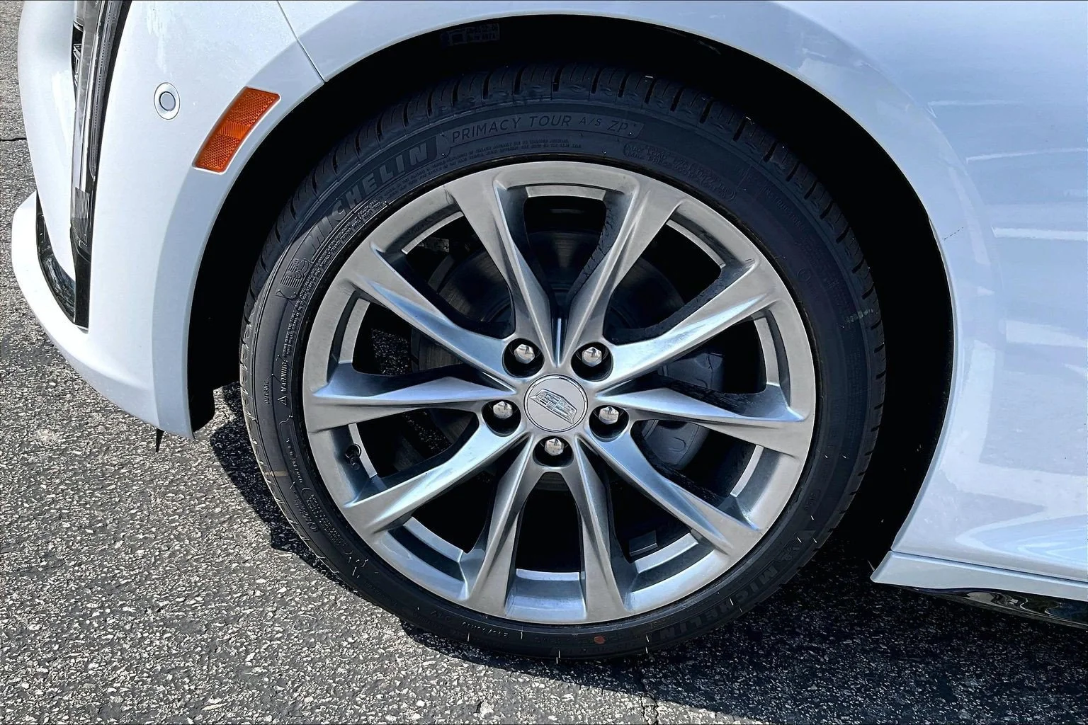 New 2026 Vibrant White Tricoat Cadillac Sport image 10