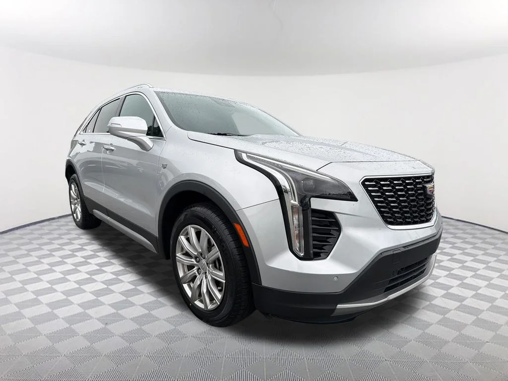 Used 2022 Silver Cadillac Premium Luxury image 3