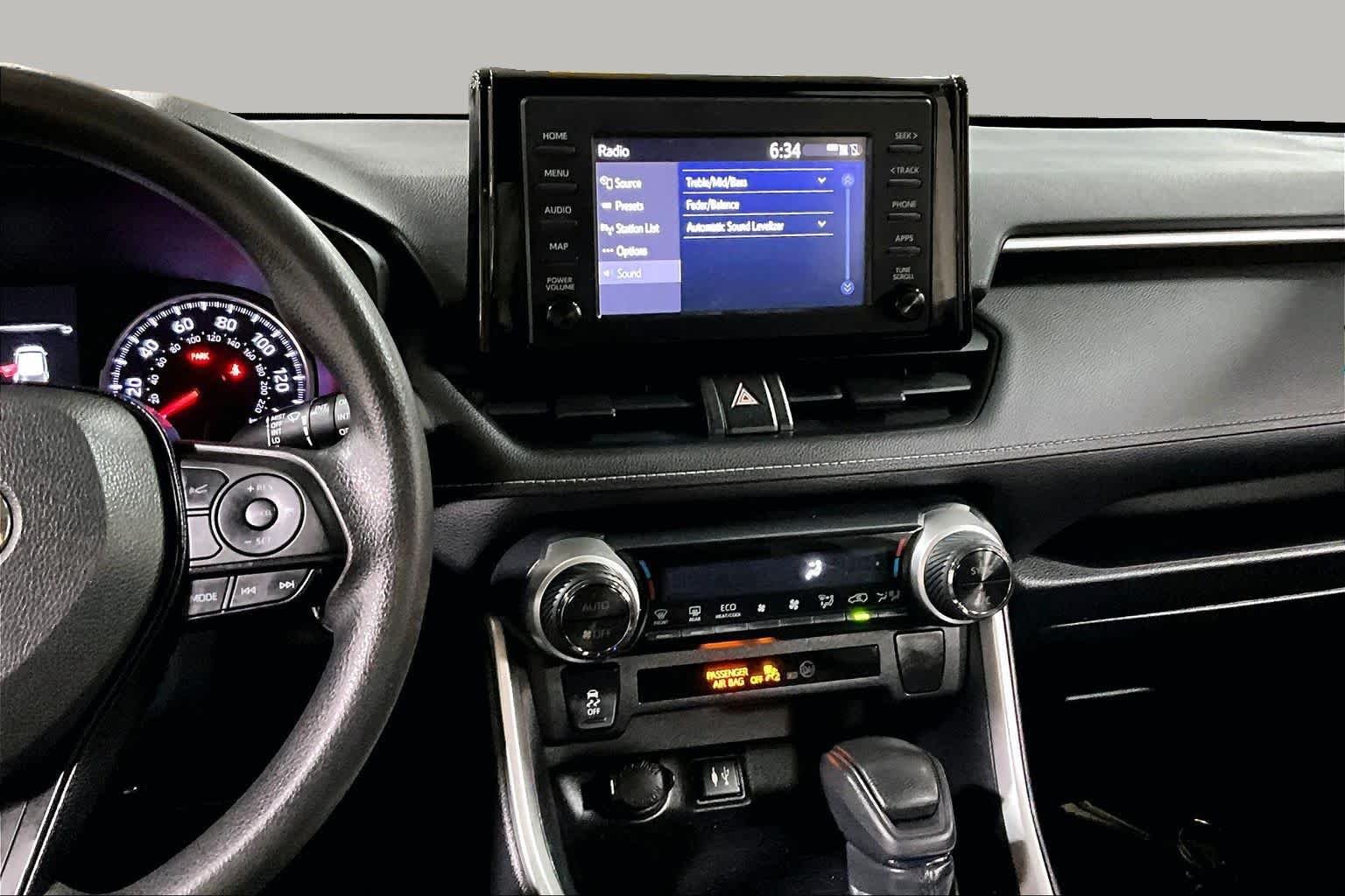 Used 2019 Midnight Black Metallic Toyota XLE image 7