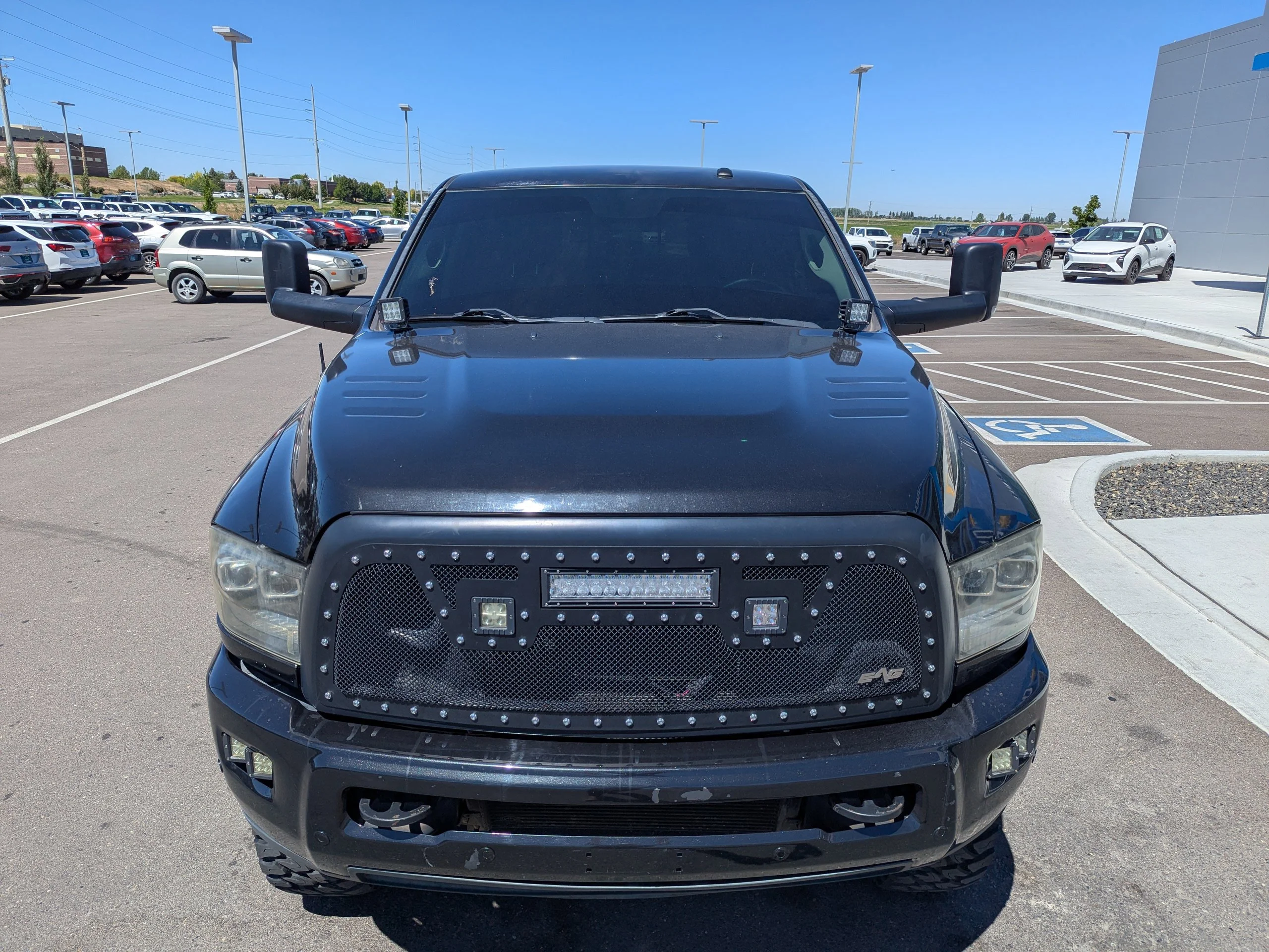 Used 2018 Brilliant Black Crystal Pearlcoat Ram Big Horn image 6