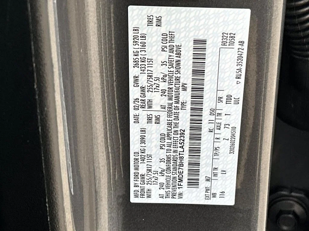 Used 2026 Carbonized Gray Metallic Ford Big Bend image 10