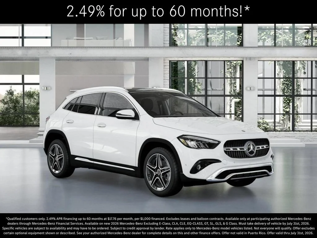 New 2026 Polar White Mercedes-Benz GLA 250 image 53