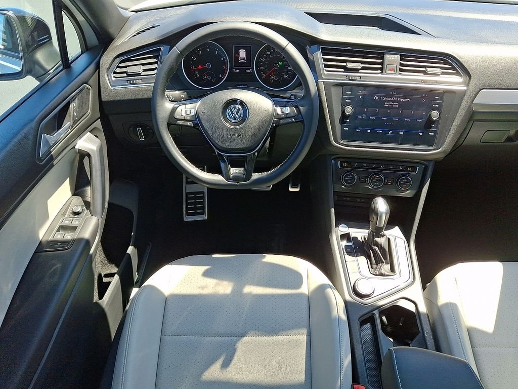 Certified Used 2021 White Volkswagen 2.0T SE R-Line Black image 12