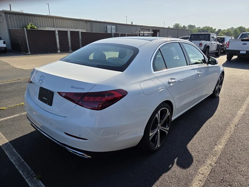 Used 2025 WHITE MERCEDES-BENZ C 300 4MATIC® SEDAN image 10