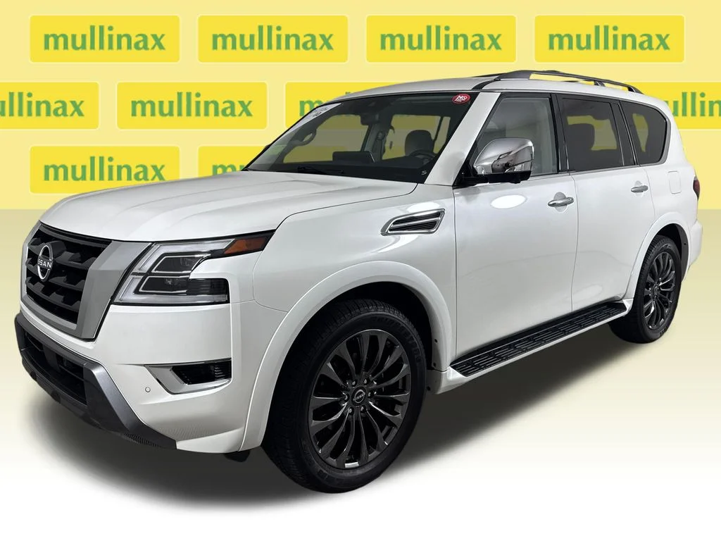 Certified Used 2024 White Nissan Platinum image 16