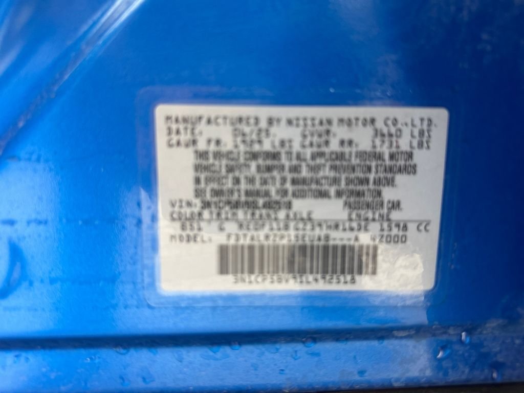 Certified Used 2025 Blue Nissan S image 20