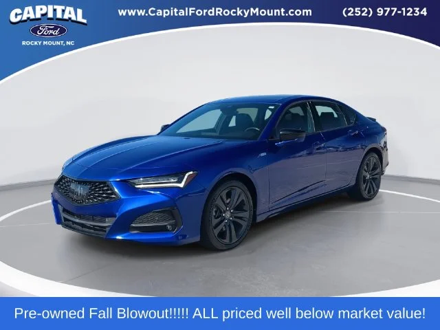 Used 2023 Blue Acura A-Spec Package image 1